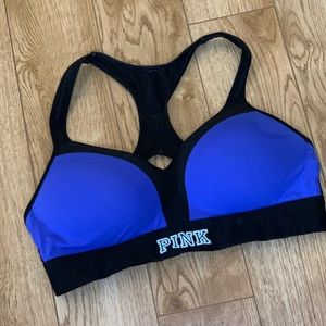 Pink Sports bra